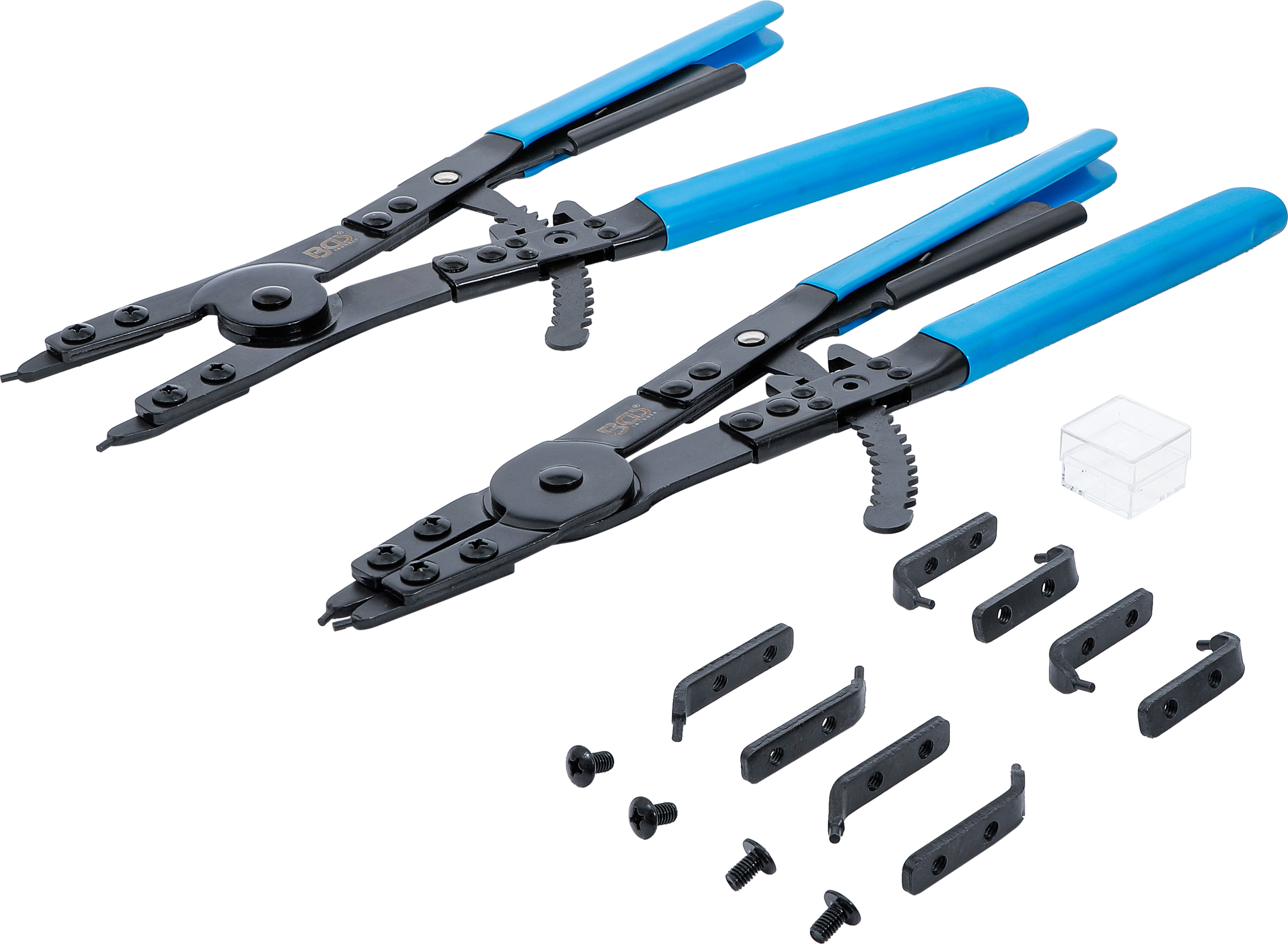 BGS Sprengringzangen-Satz | für NFZ | auswechselbare Spitzen | 400 mm