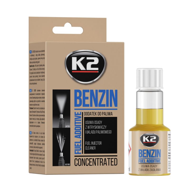 K2 Benzin Fuel Injector Cleaner Konzentrat 50 ml