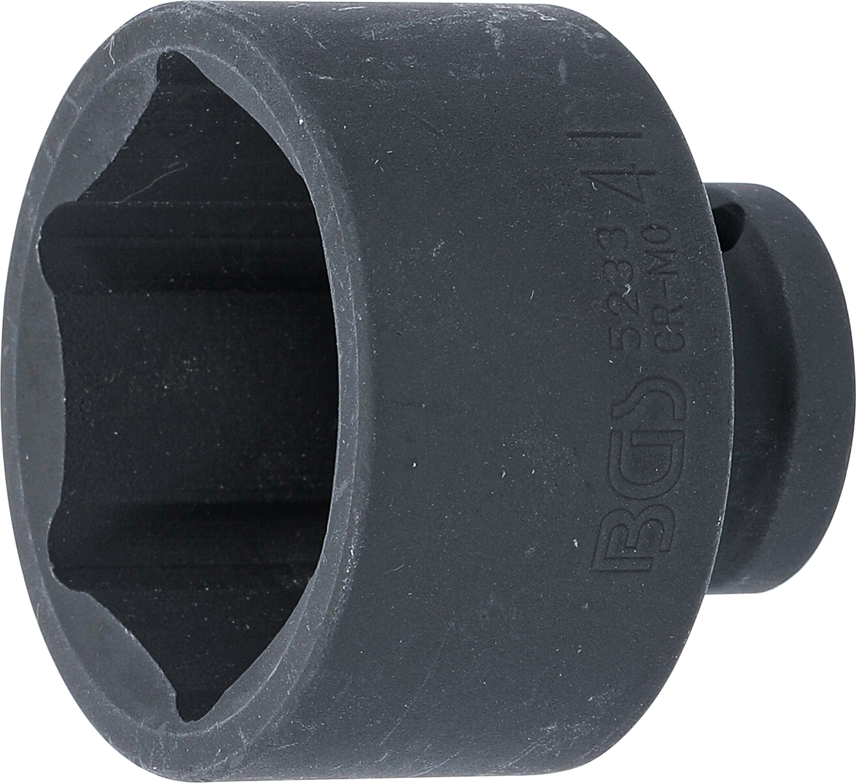 BGS Kraft-Steckschlüssel-Einsatz Sechskant | Antrieb Innenvierkant 12,5 mm (1/2") | SW 41 mm