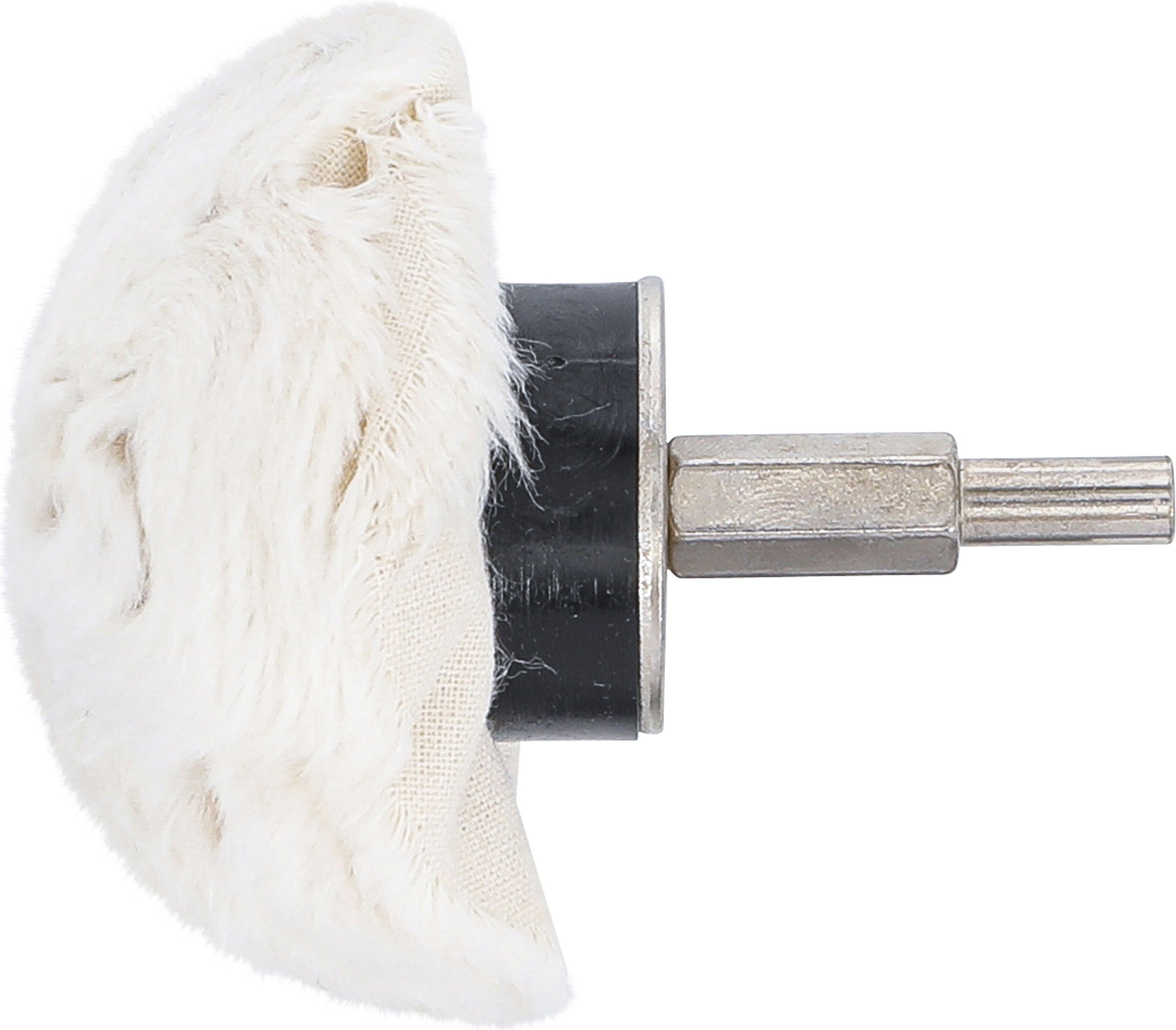 BGS Polierkopf | Pilzform | Antrieb Außensechskant 6,3 mm (1/4")