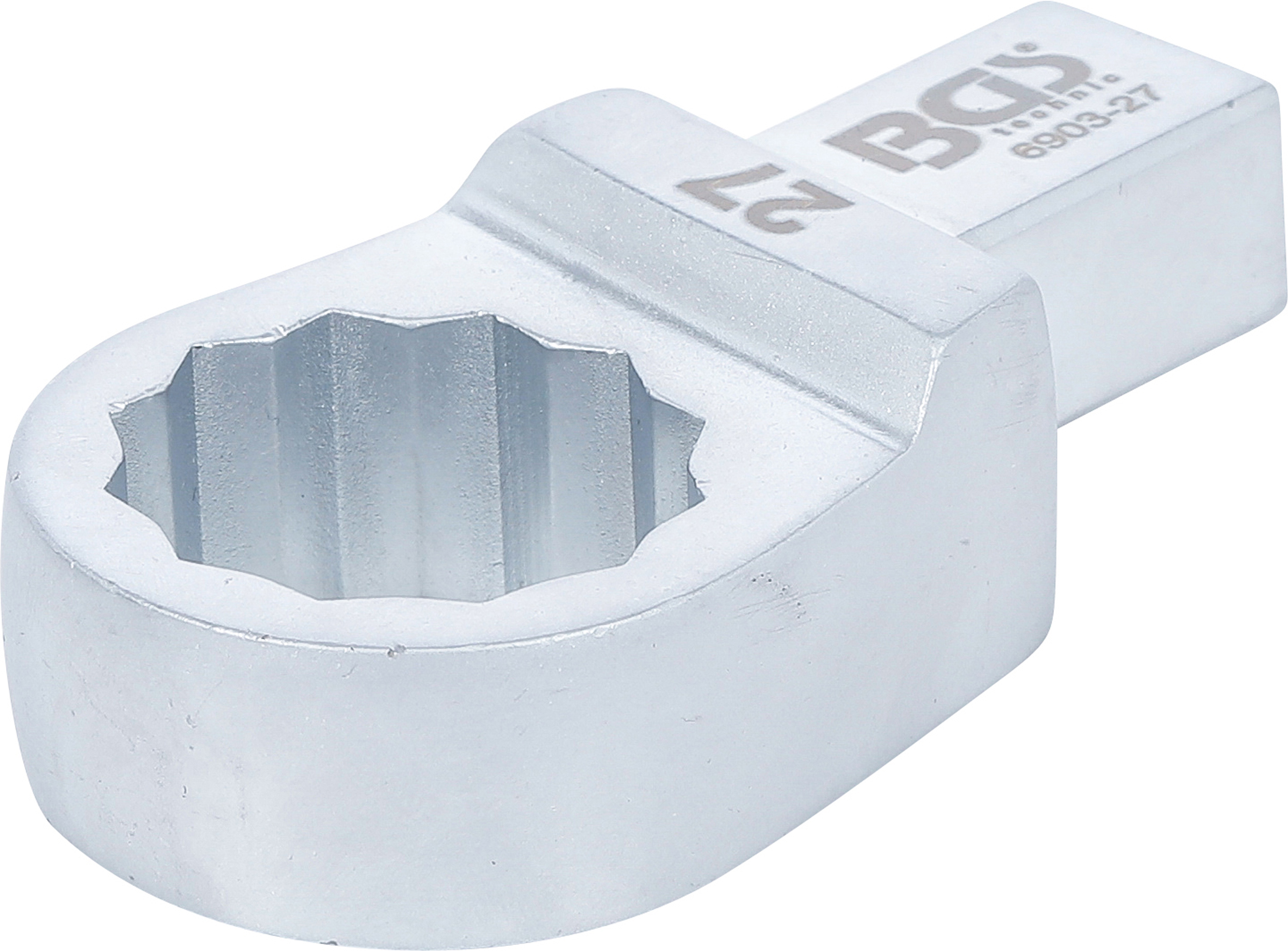 BGS Einsteck-Ringschlüssel | 27 mm | Aufnahme 14 x 18 mm