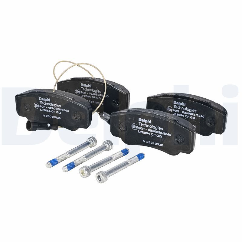 Bremsbelagsatz, Scheibenbremse