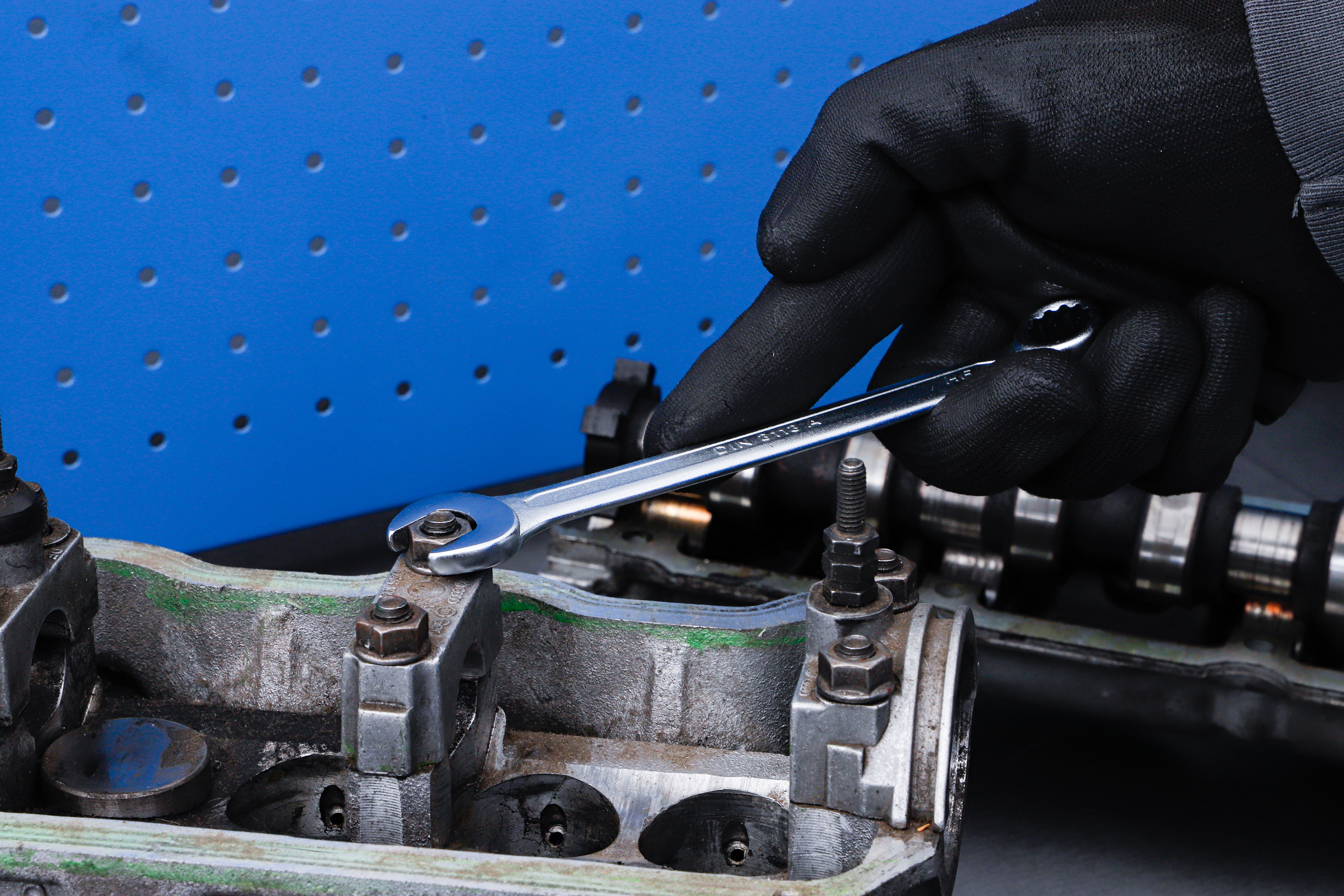 BGS Maul-Ringschlüssel-Satz | Zollgrößen | SW 1/4" - 15/16" | 12-tlg.