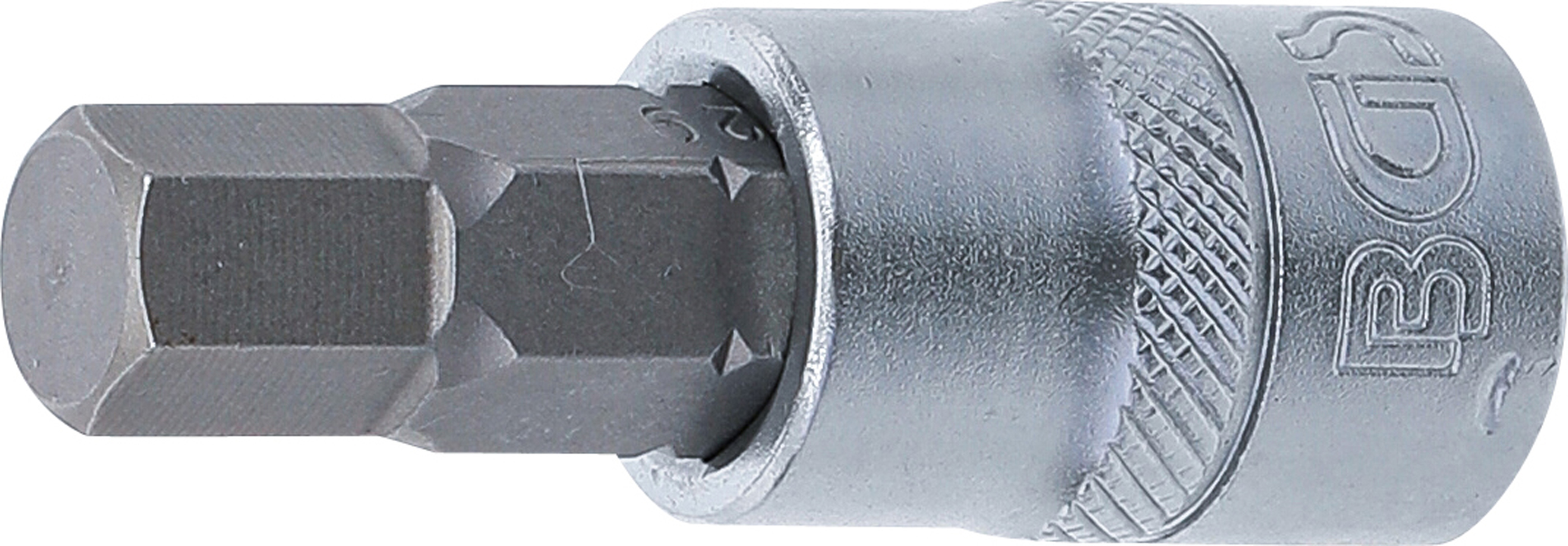 BGS Bit-Einsatz | Antrieb Innenvierkant 10 mm (3/8") | Innensechskant 9 mm