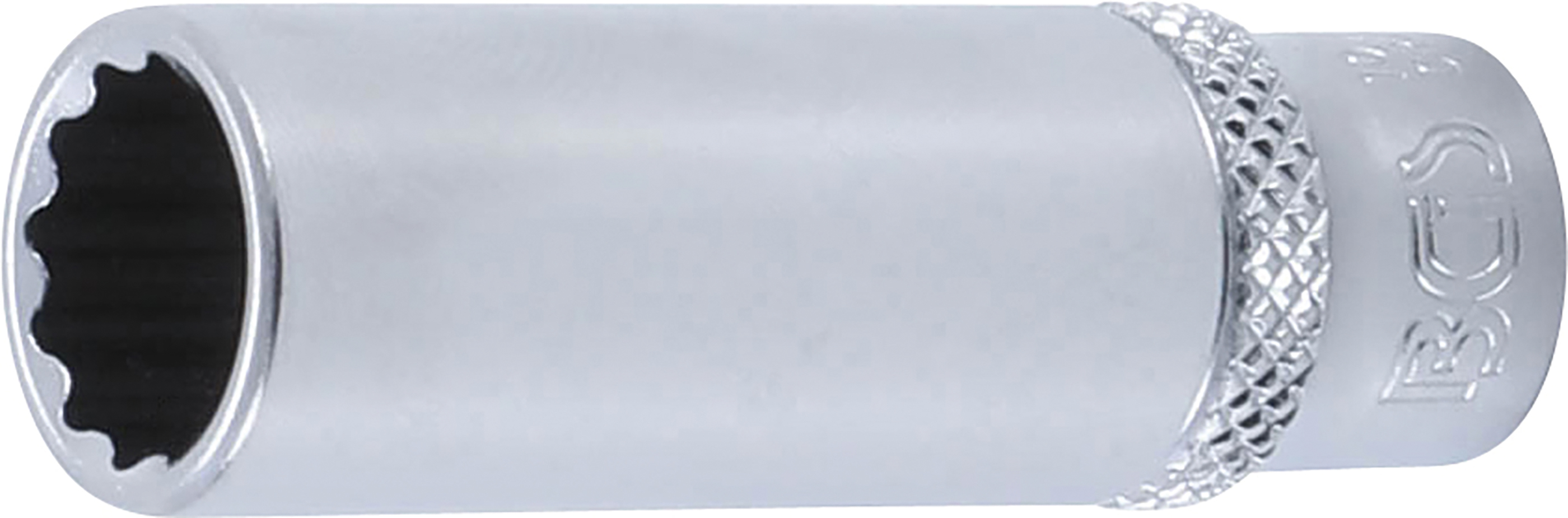 BGS Steckschlüssel-Einsatz Zwölfkant, tief | Antrieb Innenvierkant 6,3 mm (1/4") | SW 11 mm