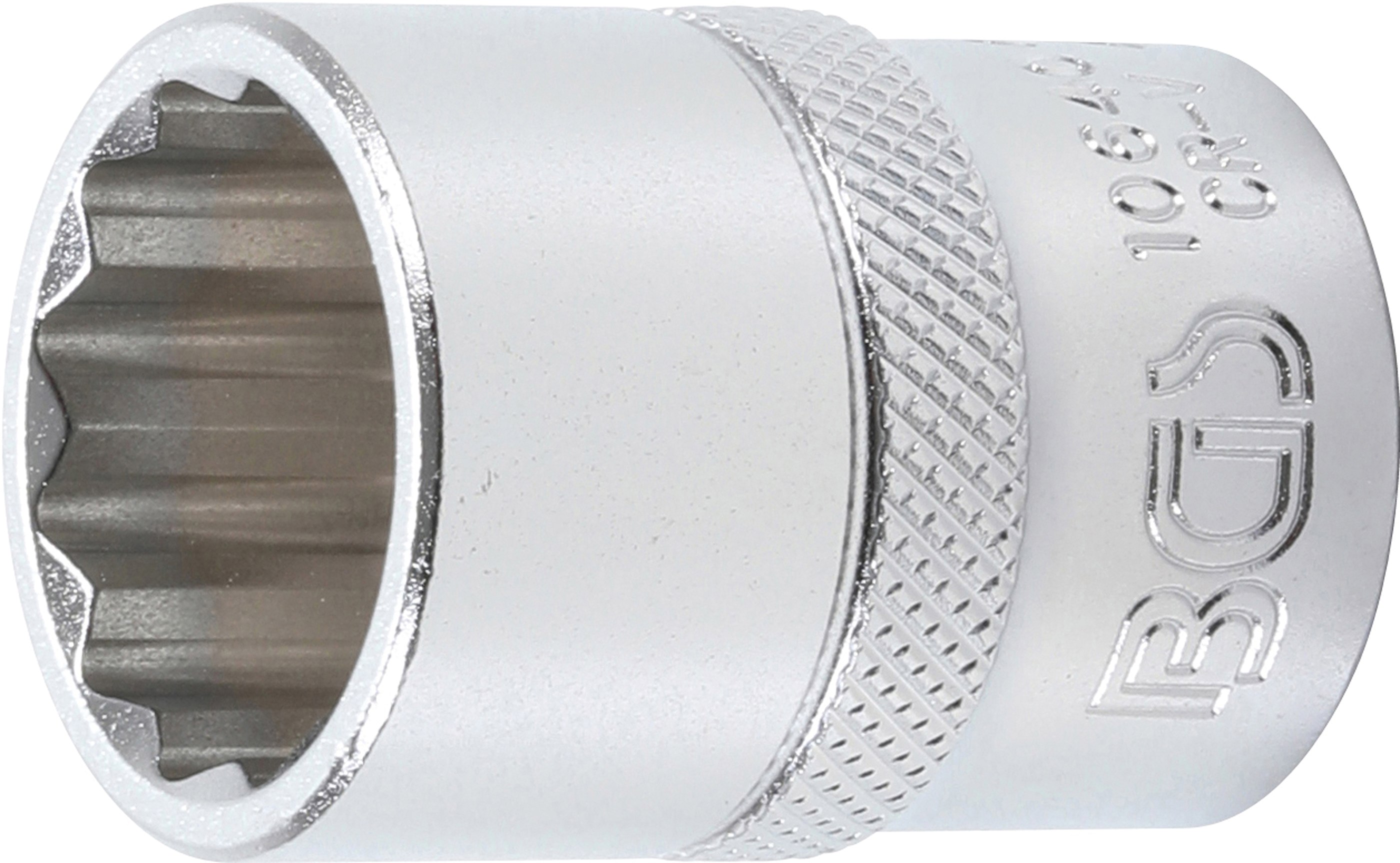 BGS Steckschlüssel-Einsatz Zwölfkant | Antrieb Innenvierkant 12,5 mm (1/2") | SW 20 mm