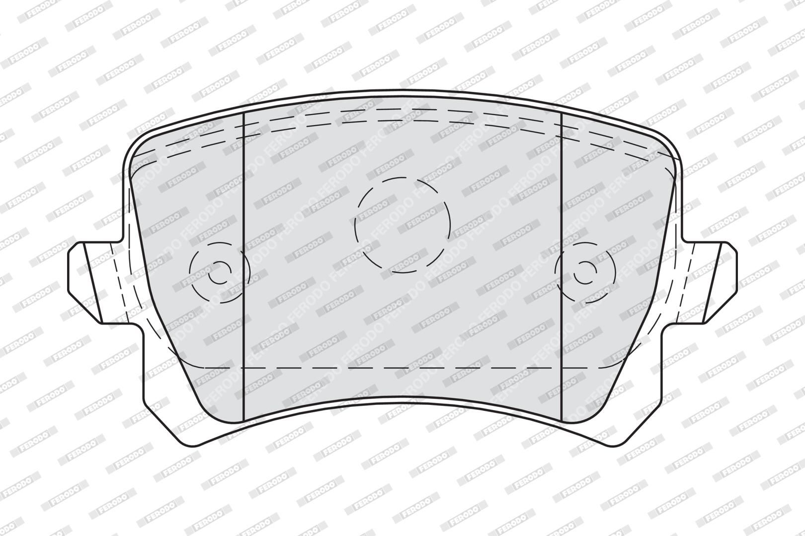 Bremsbelagsatz, Scheibenbremse