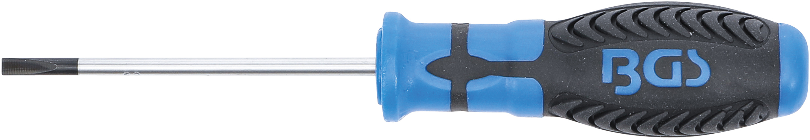 BGS Schraubendreher | Schlitz 4 mm | Klingenlänge 80 mm