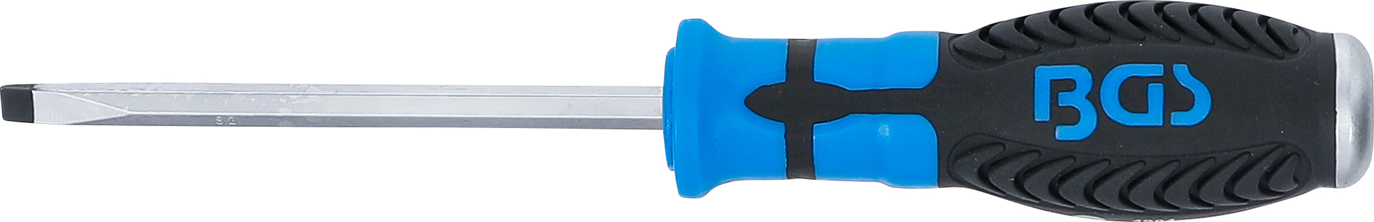 BGS Schraubendreher | Schlitz 6 mm | Klingenlänge 100 mm