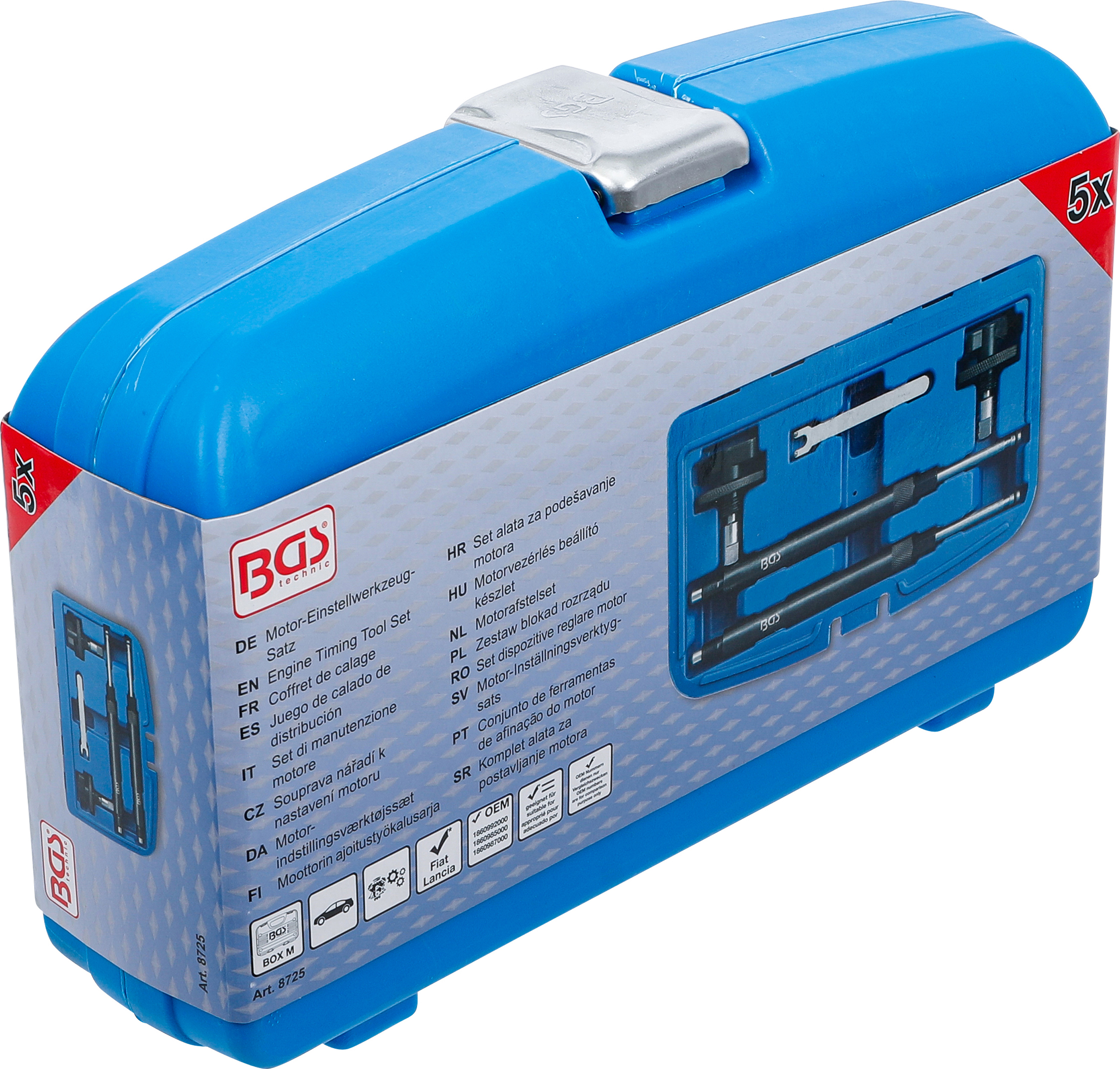 BGS Motor-Einstellwerkzeug-Satz | für Fiat 1.2 16V