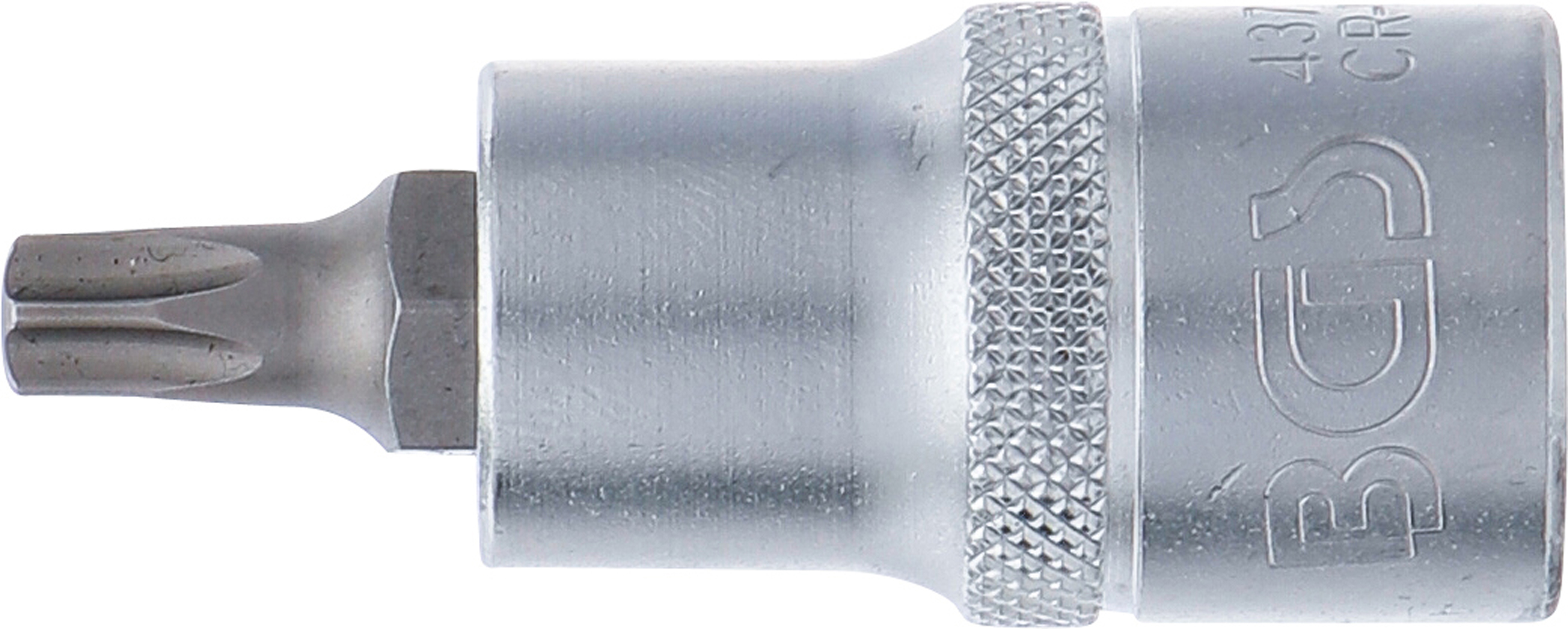 BGS Bit-Einsatz | Antrieb Innenvierkant 12,5 mm (1/2") | T-Profil (für Torx) T40