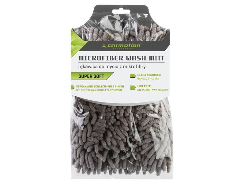 Carmotion Mikrofaser Waschhandschuh super saugfähig