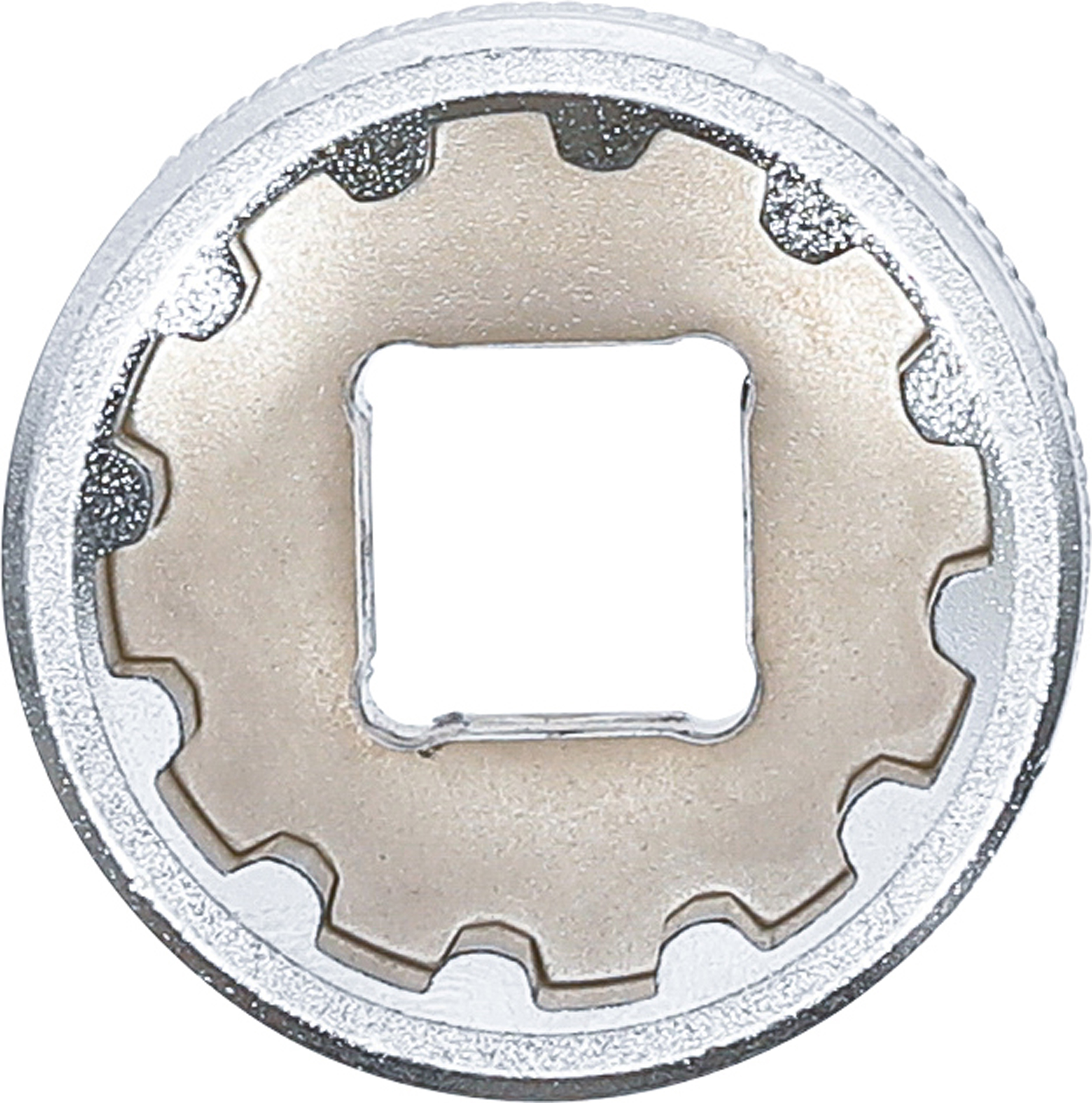 BGS Steckschlüssel-Einsatz Gear Lock | Antrieb Innenvierkant 10 mm (3/8") | SW 19 mm