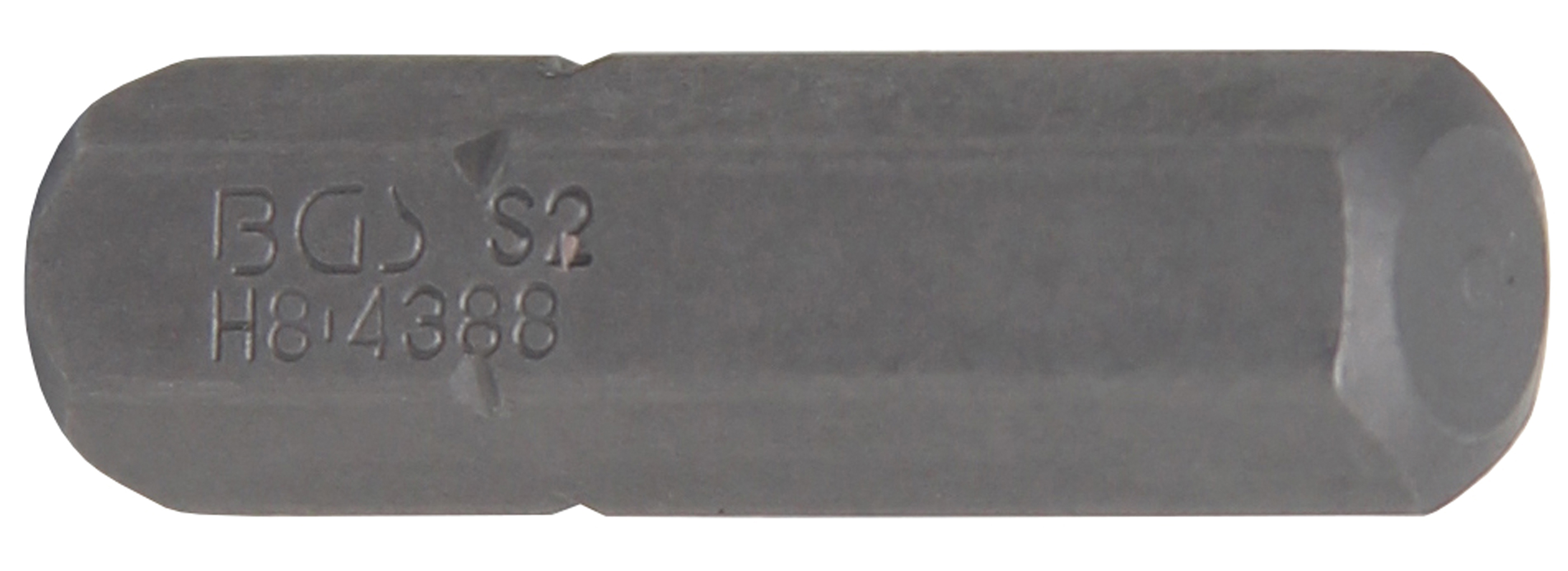 BGS Bit | Länge 30 mm | Antrieb Außensechskant 8 mm (5/16") | Innensechskant 8 mm