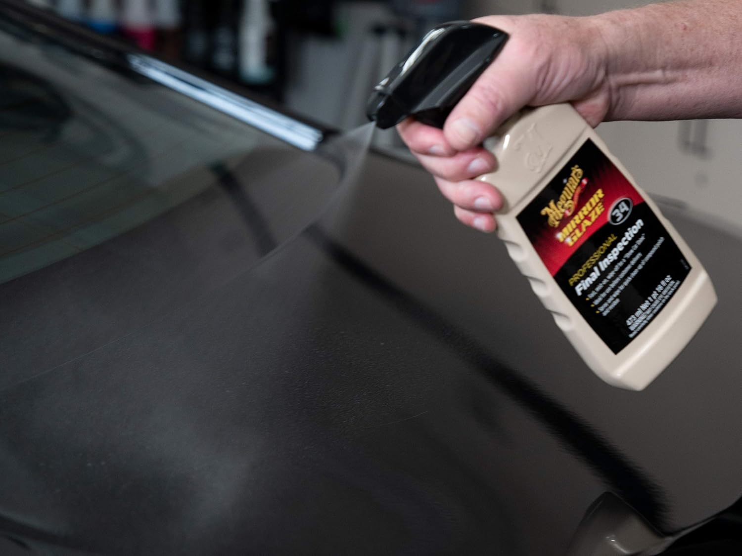 Meguiars M34 Final Inspection Mirror Glaze Detailing Spray 473 ml 