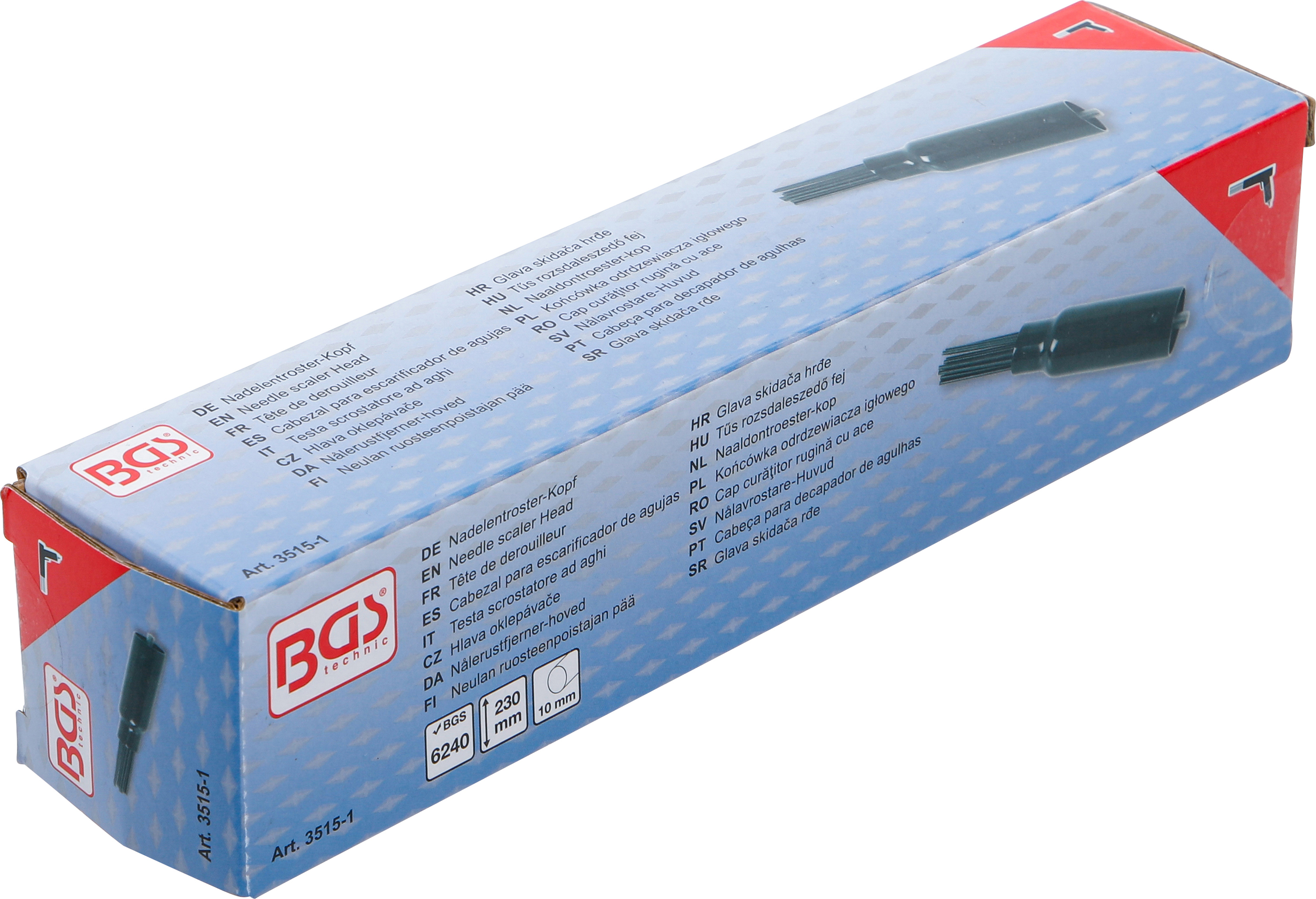 BGS Nadelentroster-Kopf | 10 mm Rundschaft