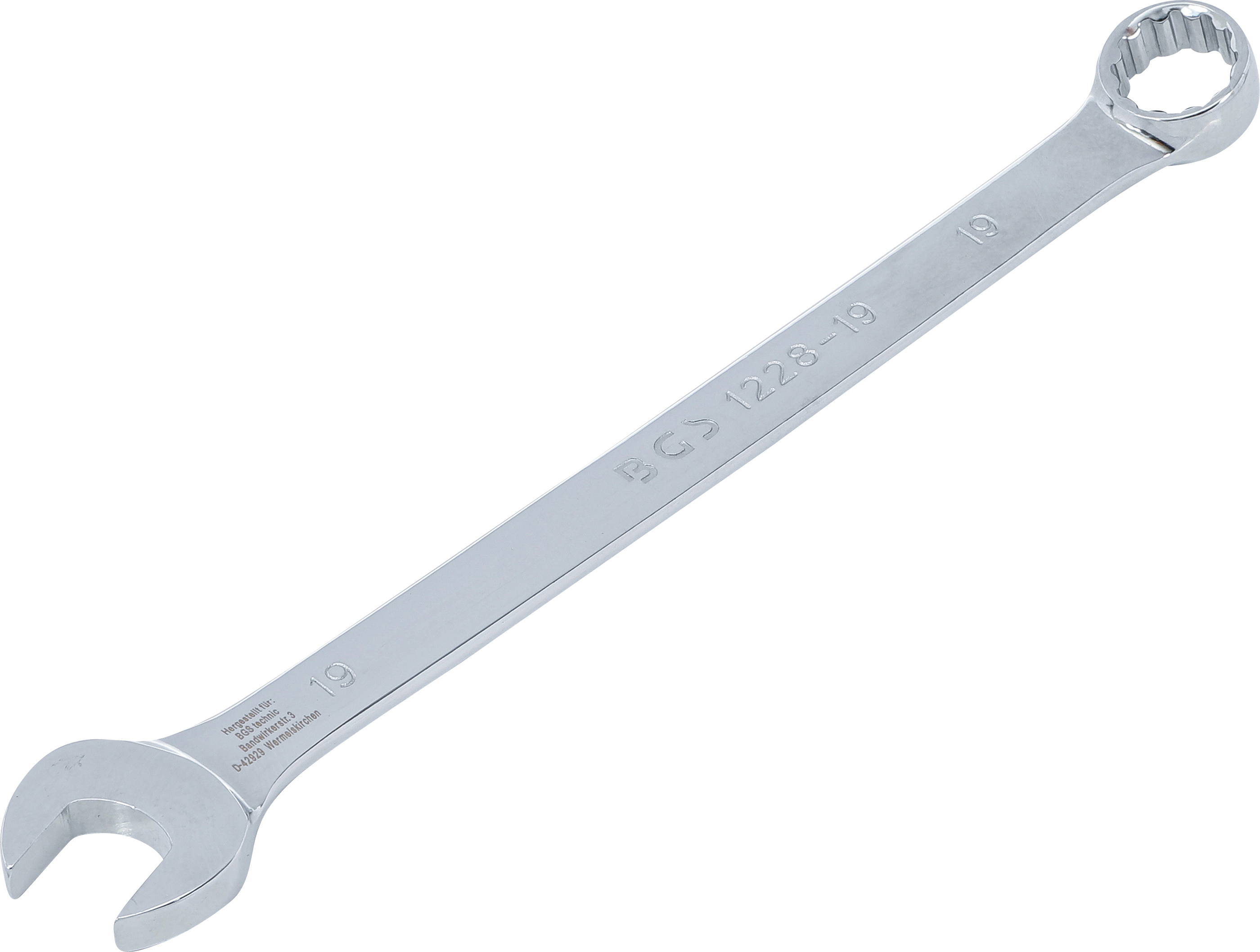 BGS Maul-Ringschlüssel | extra lang | SW 19 mm