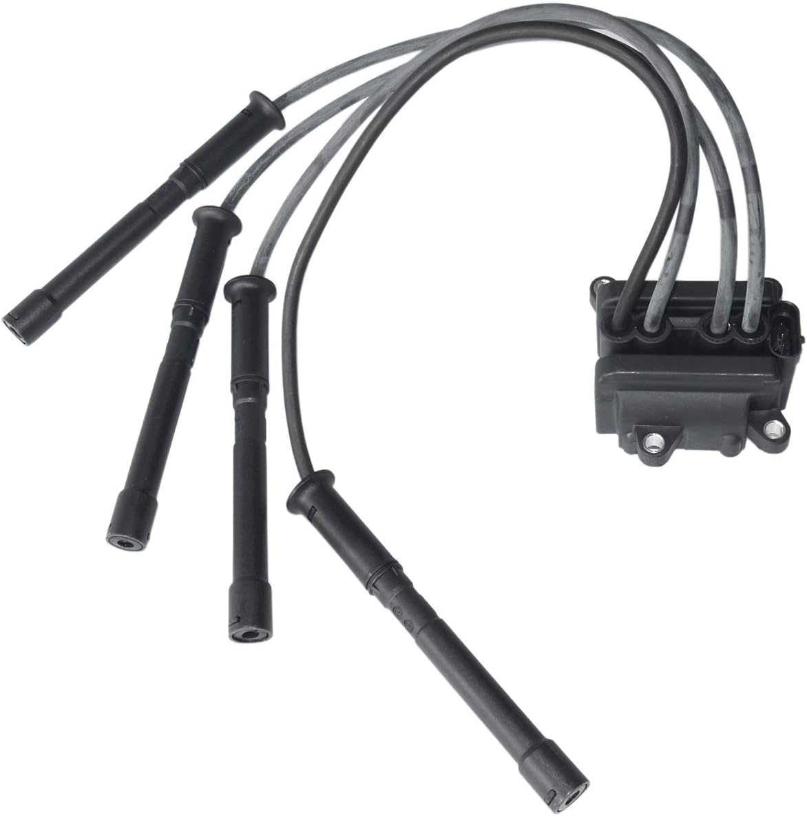 ZHUQUE 4 Pins Zündspule Pack mit Leitungen KR0/1 1149 D4F 764 740 BR0/1 CR0/1 1149 D7F 766 8200360911 8200702693 0040104100