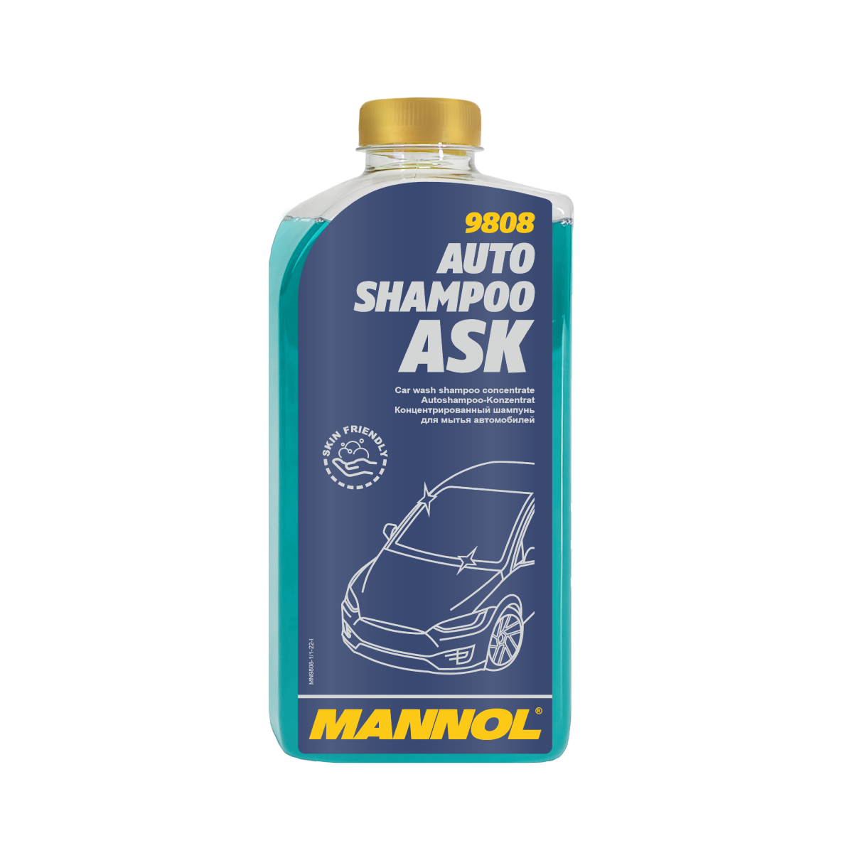 Mannol 9808 Auto Shampoo ASK Autoshampoo Konzentrat 1 Liter