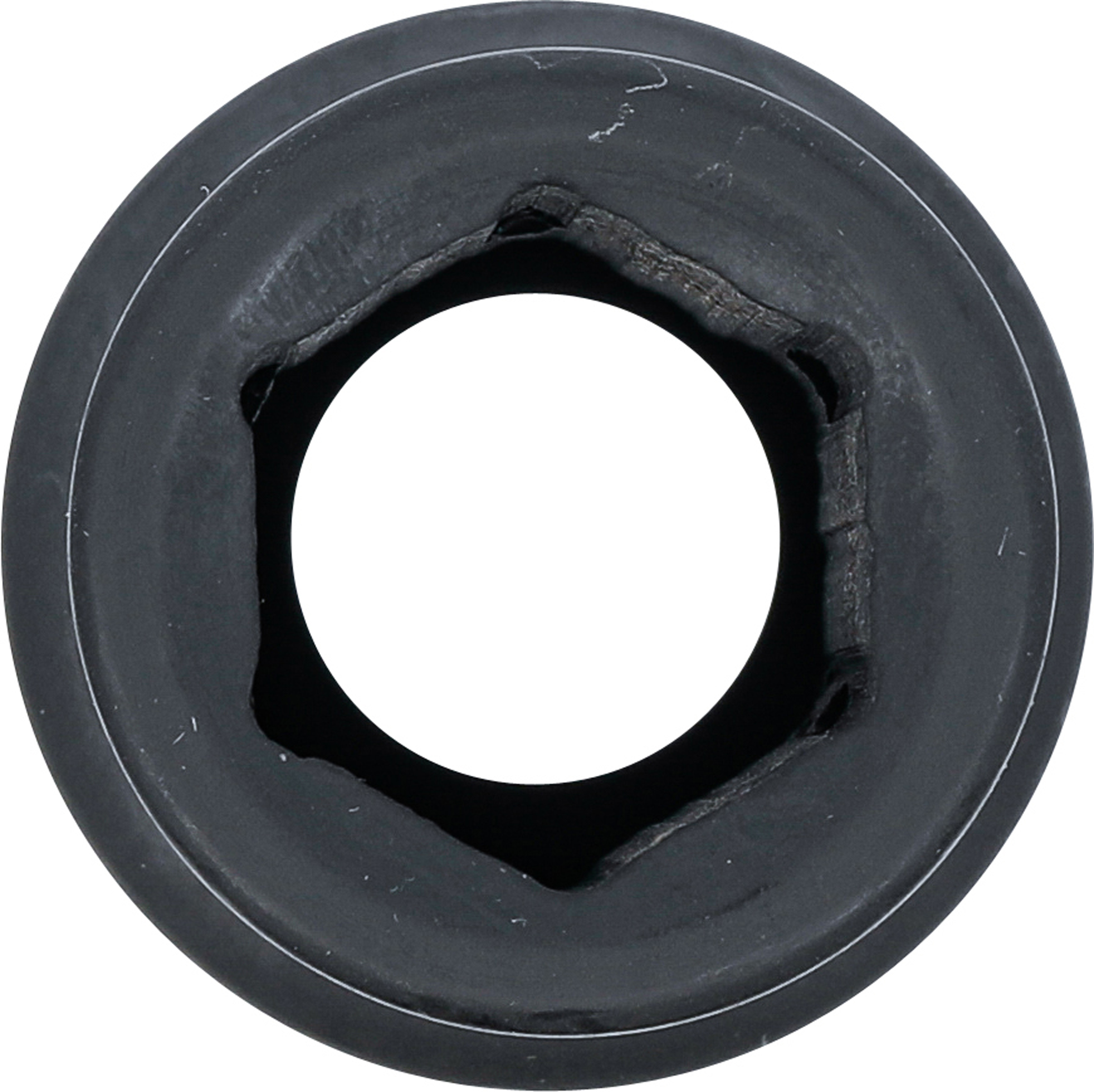 BGS Kraft-Steckschlüssel-Einsatz Sechskant, tief | Antrieb Innenvierkant 20 mm (3/4") | SW 21 mm