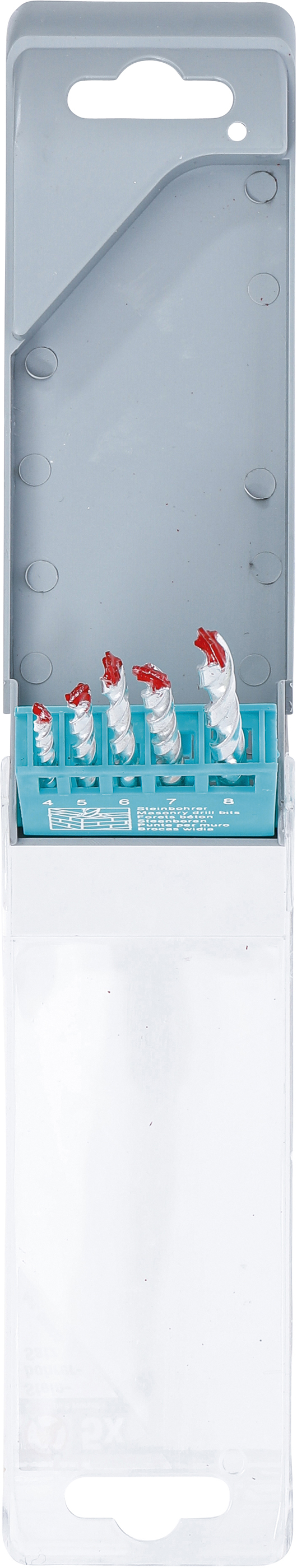 BGS Steinbohrer-Satz | 4 - 8 mm | 5-tlg.