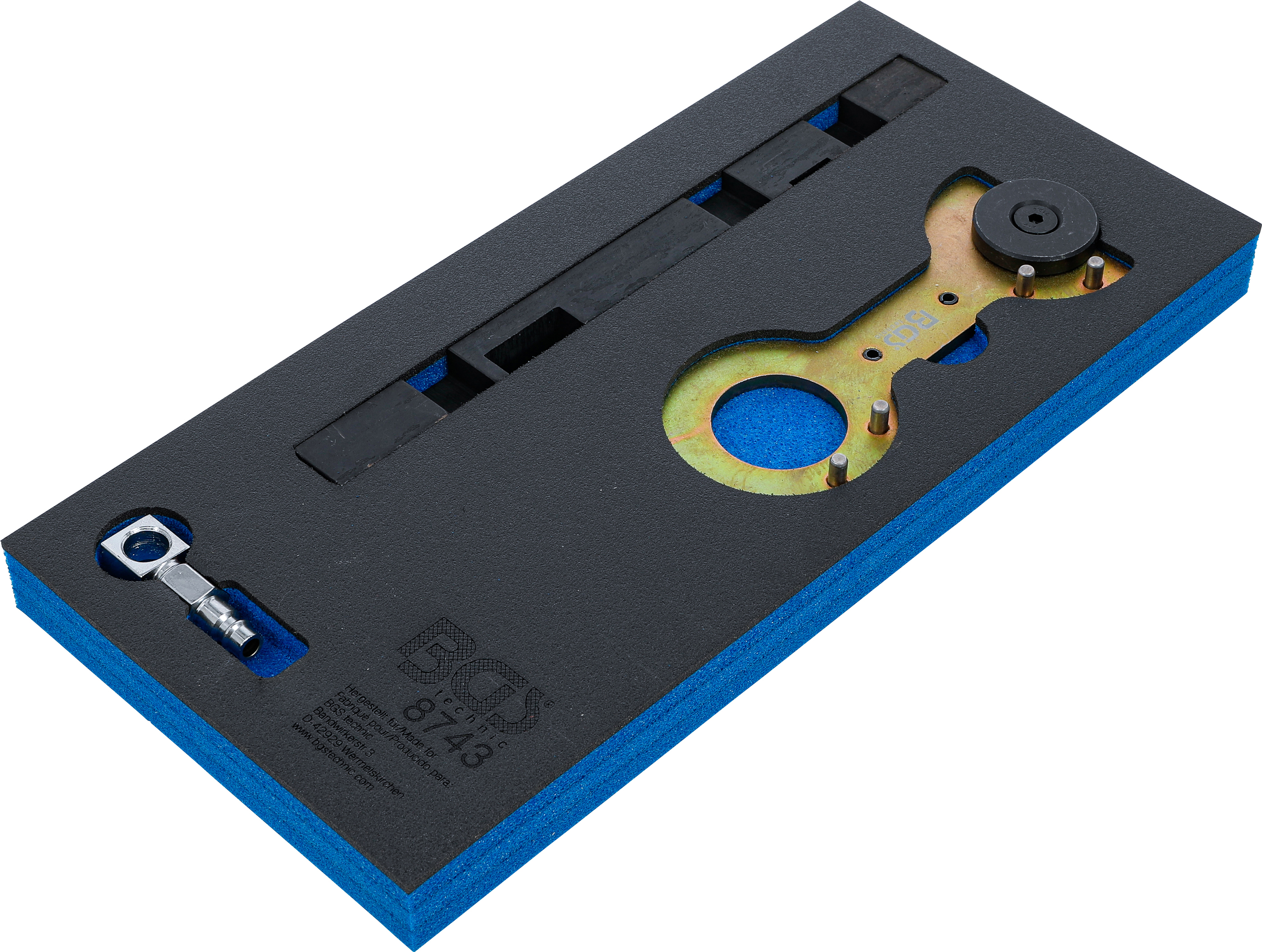 BGS Werkstattwageneinlage 1/3: Doppelvanos-Einstellwerkzeug-Satz für BMW M52TU / M54 / M56