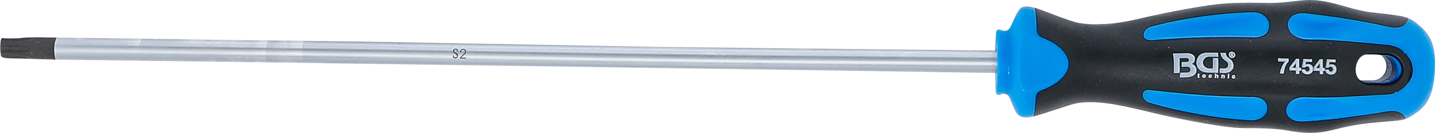 BGS Schraubendreher | T-Profil (für Torx) T30 | Klingenlänge 250 mm