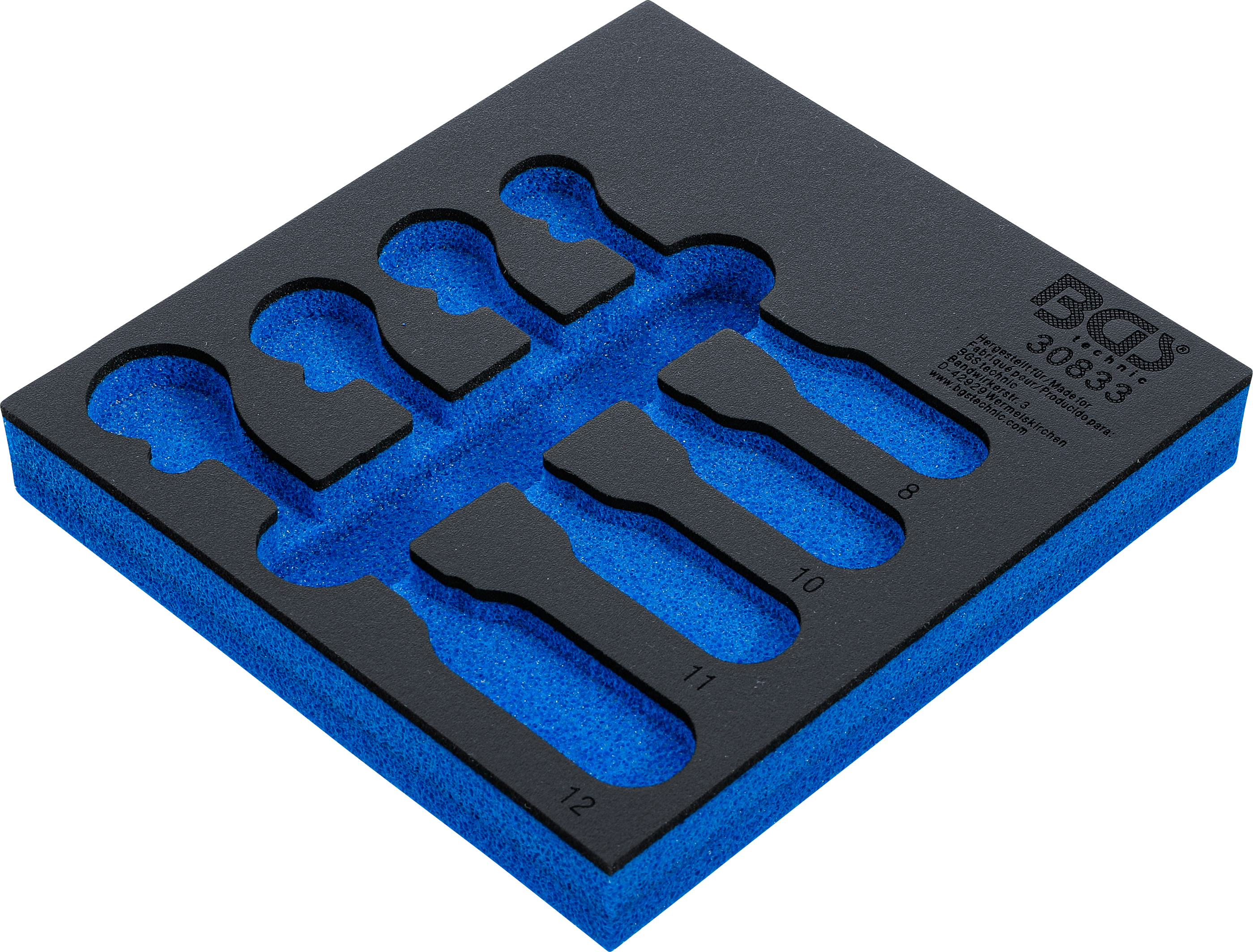 BGS Werkstattwageneinlage 1/6 | leer | für Art. 30833