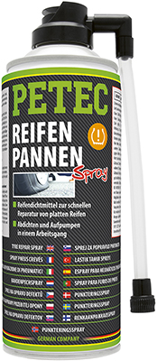 Petec Reifenpannen Spray PKW 400 ml