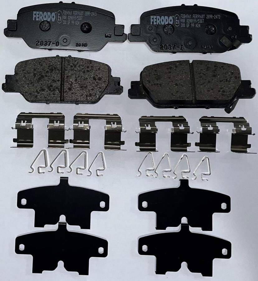 Bremsbelagsatz, Scheibenbremse