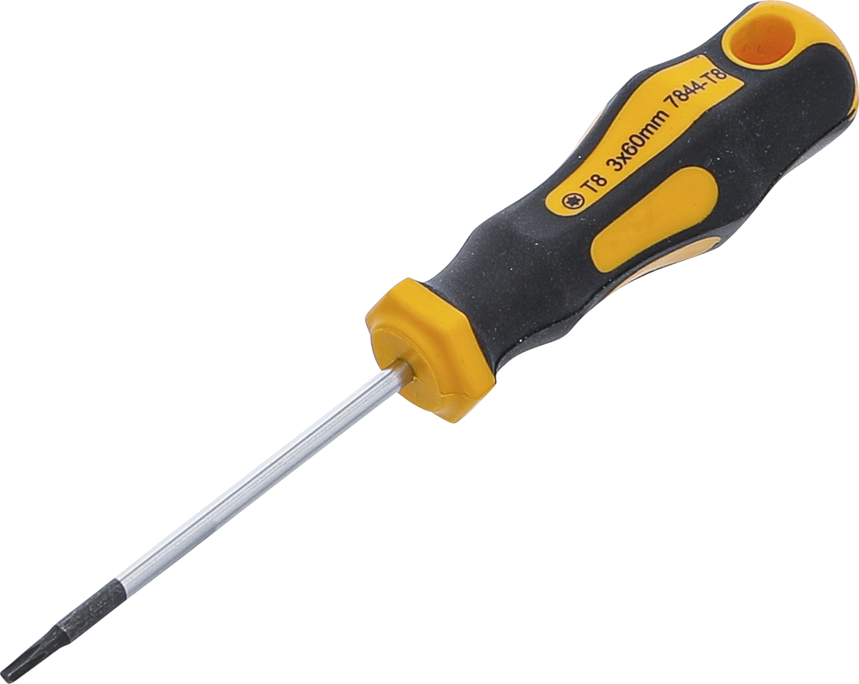 BGS Schraubendreher | T-Profil (für Torx) T8 | Klingenlänge 60 mm