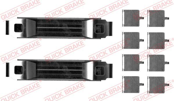 Zubehörsatz, Scheibenbremsbelag