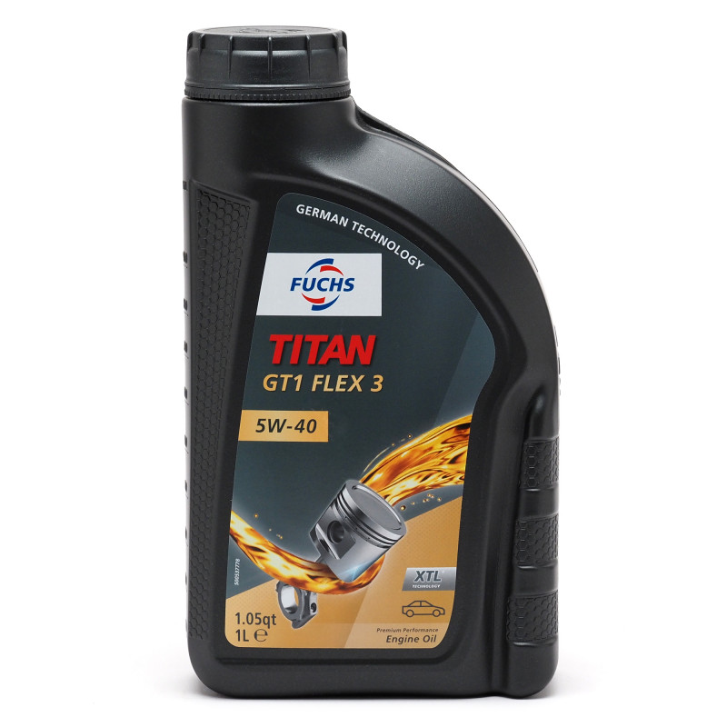 5W-40 Fuchs TITAN GT1 Flex 3 Motoröl 1 Liter