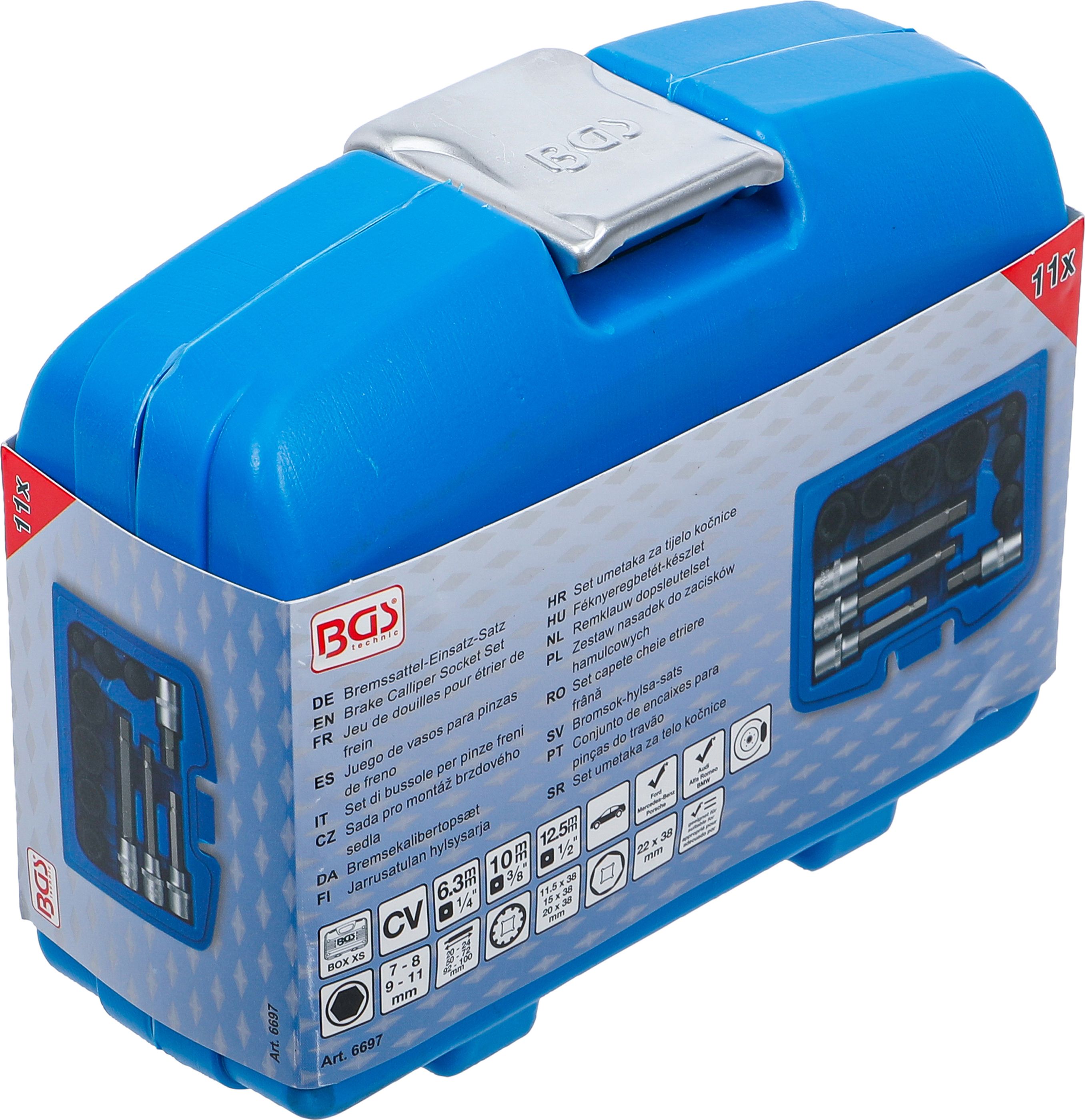 BGS Bremssattel-Einsatz-Satz | 11-tlg.