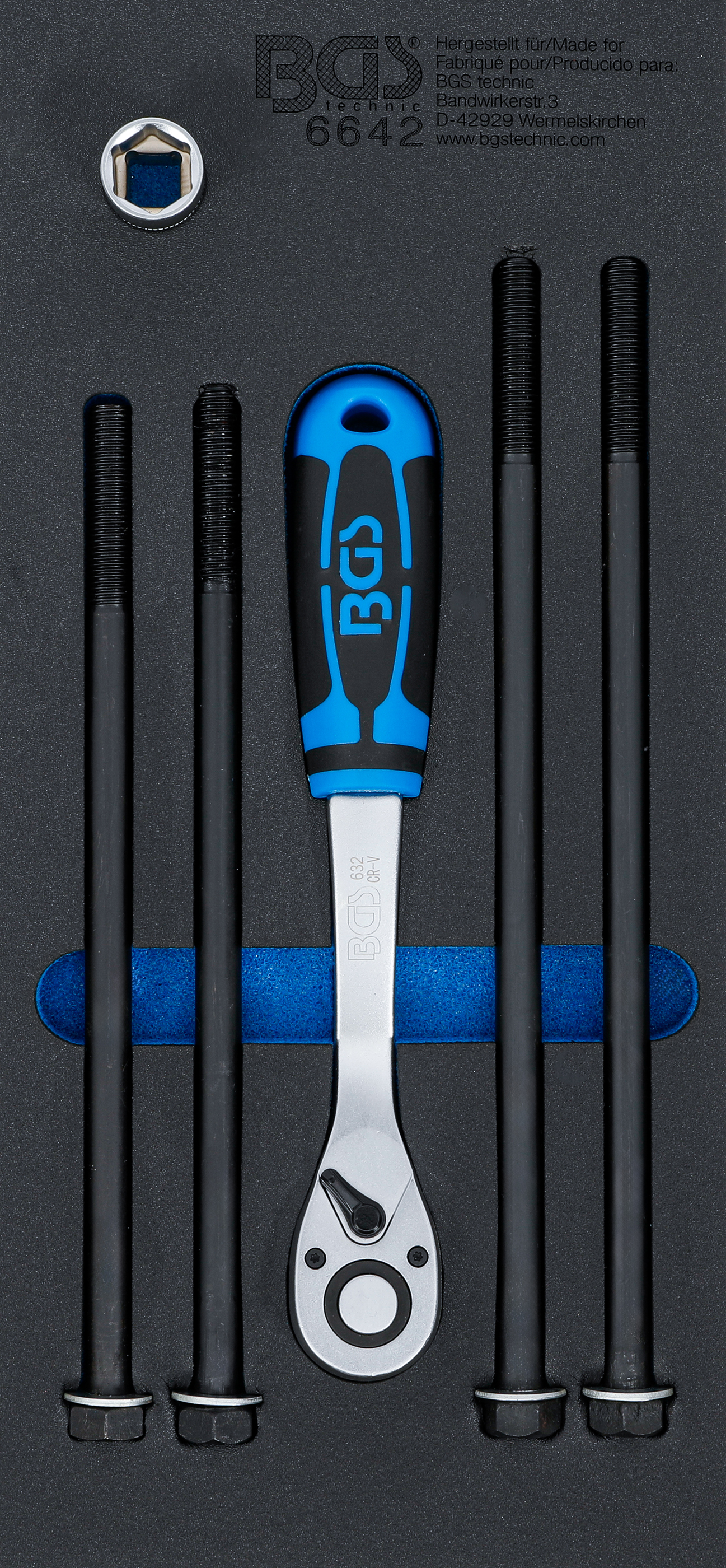 BGS Motor-Absenkschrauben-Satz | für Smart | 6-tlg.