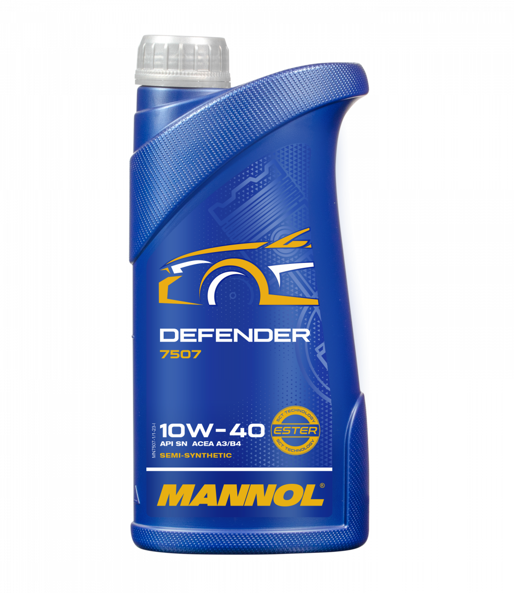 10W-40 Mannol 7507 Defender Motoröl 1 Liter