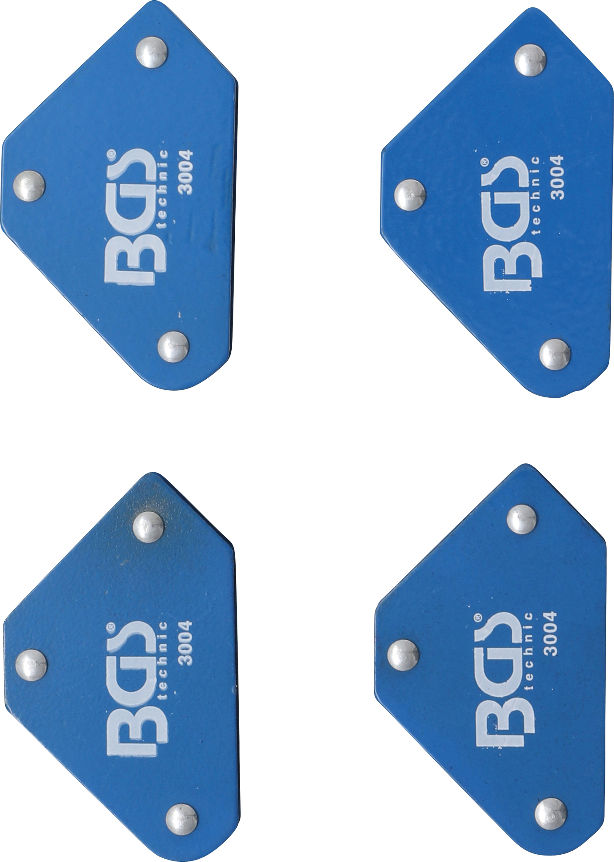BGS Mini-Magnethalter-Satz | 45° - 90° - 135° | 4-tlg.