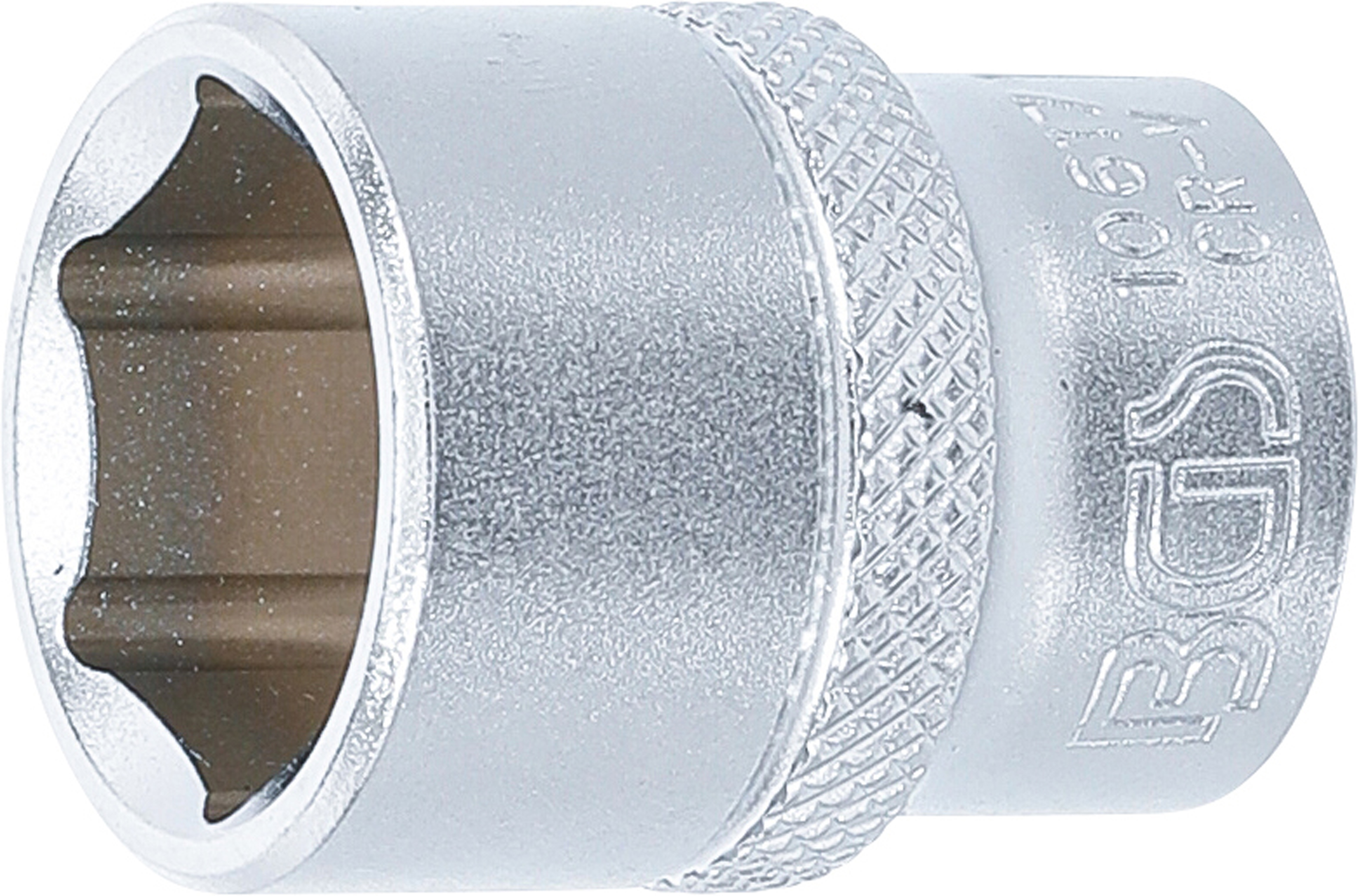 BGS Steckschlüssel-Einsatz Sechskant | Antrieb Innenvierkant 10 mm (3/8") | SW 17 mm