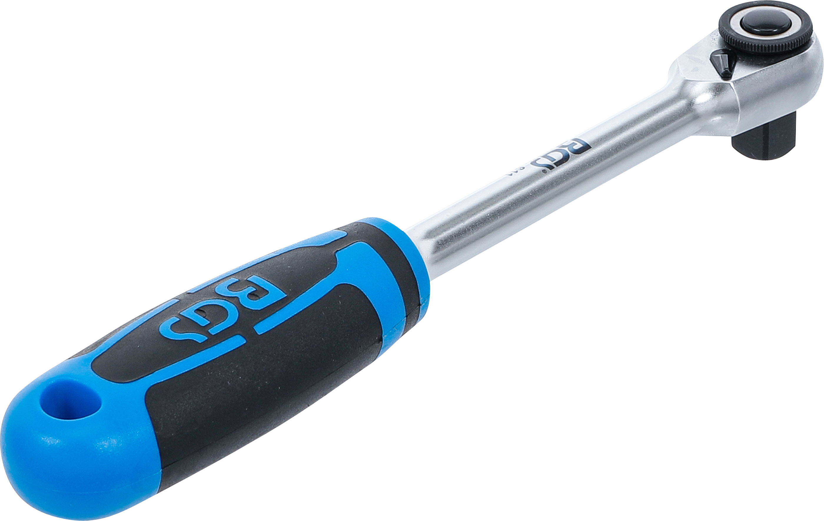 BGS Umschaltknarre | feinverzahnt | Abtrieb Außenvierkant 10 mm (3/8")