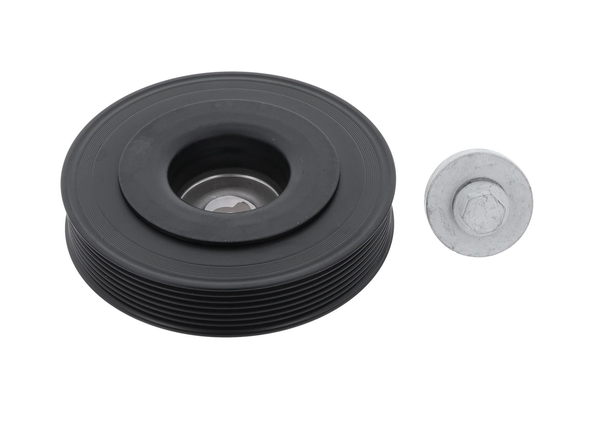 Riemenscheibensatz, Kurbelwelle