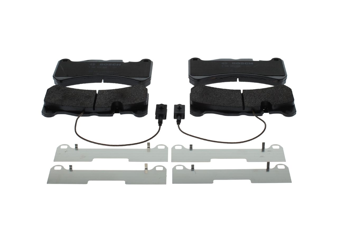 Bremsbelagsatz, Scheibenbremse