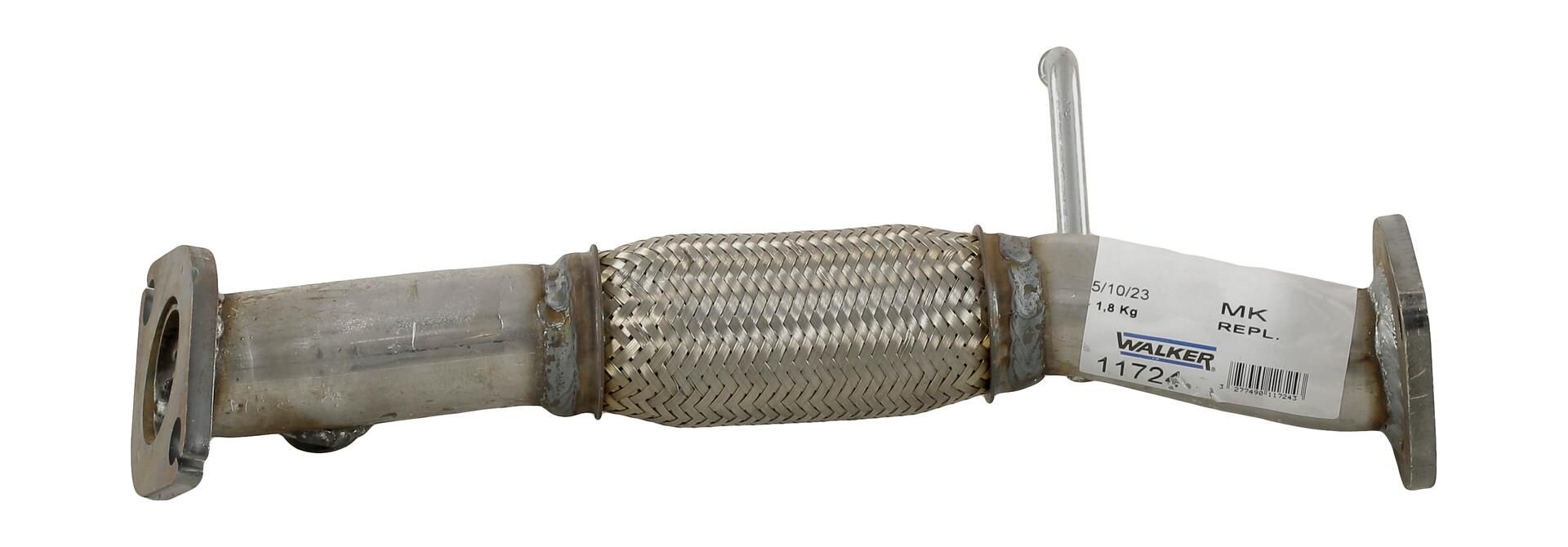 Wellrohr, Abgasanlage