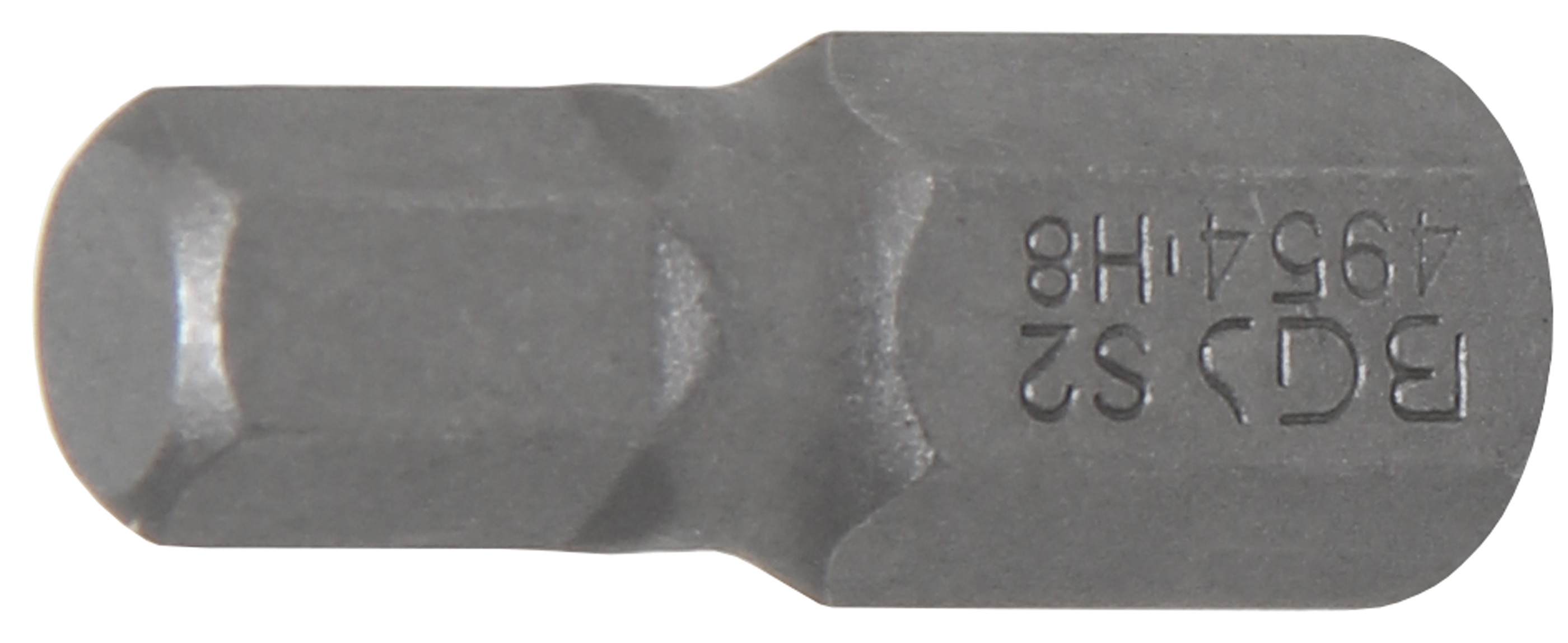 BGS Bit | Länge 30 mm | Antrieb Außensechskant 10 mm (3/8") | Innensechskant 8 mm