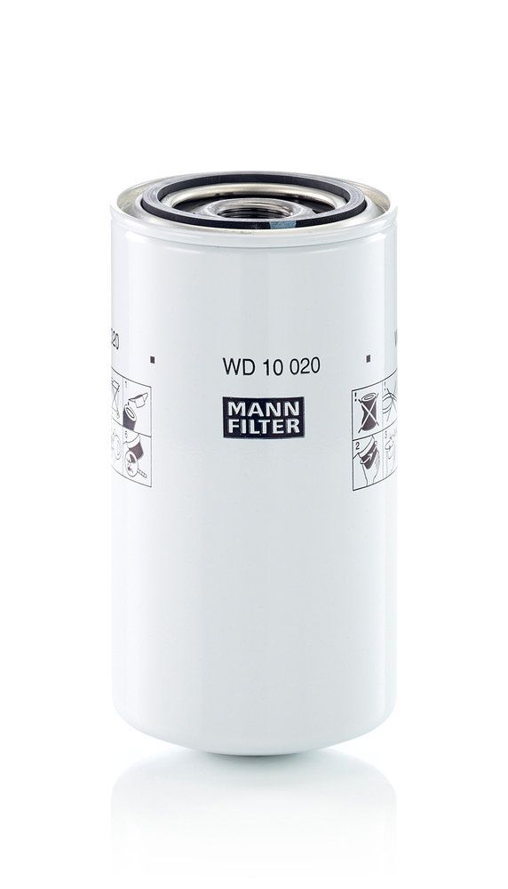 Filter, Arbeitshydraulik WD 10 020 “MANN-FILTER”