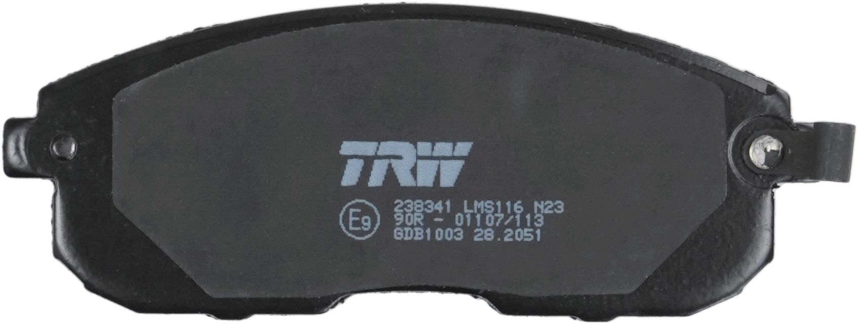 Bremsbelagsatz, Scheibenbremse