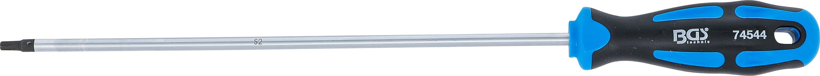 BGS Schraubendreher | T-Profil (für Torx) T25 | Klingenlänge 250 mm