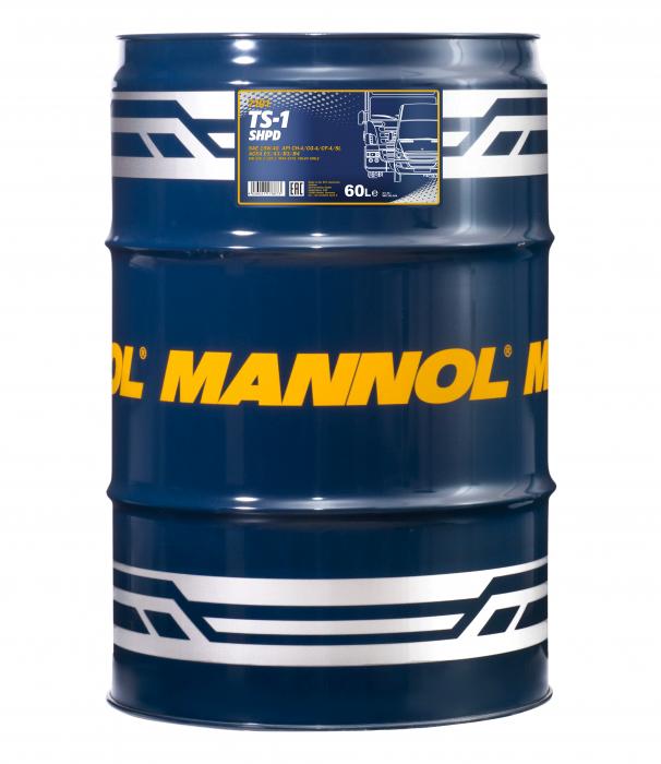 15W-40 Mannol 7101 TS-1 SHPD Motoröl 60 Liter