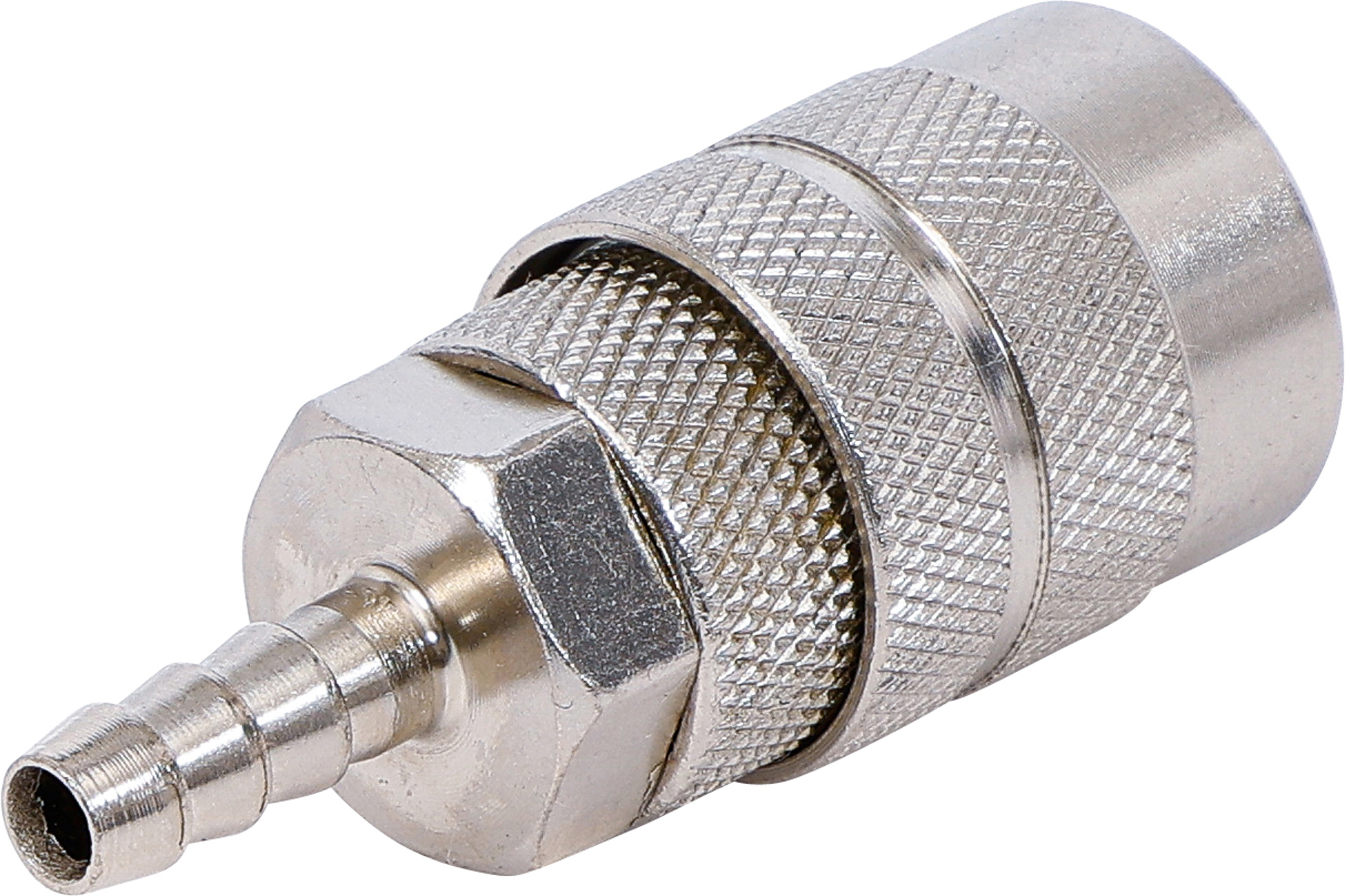 BGS Druckluft-Schnellkupplung mit 6 mm Schlauchanschluss | USA / Frankreich