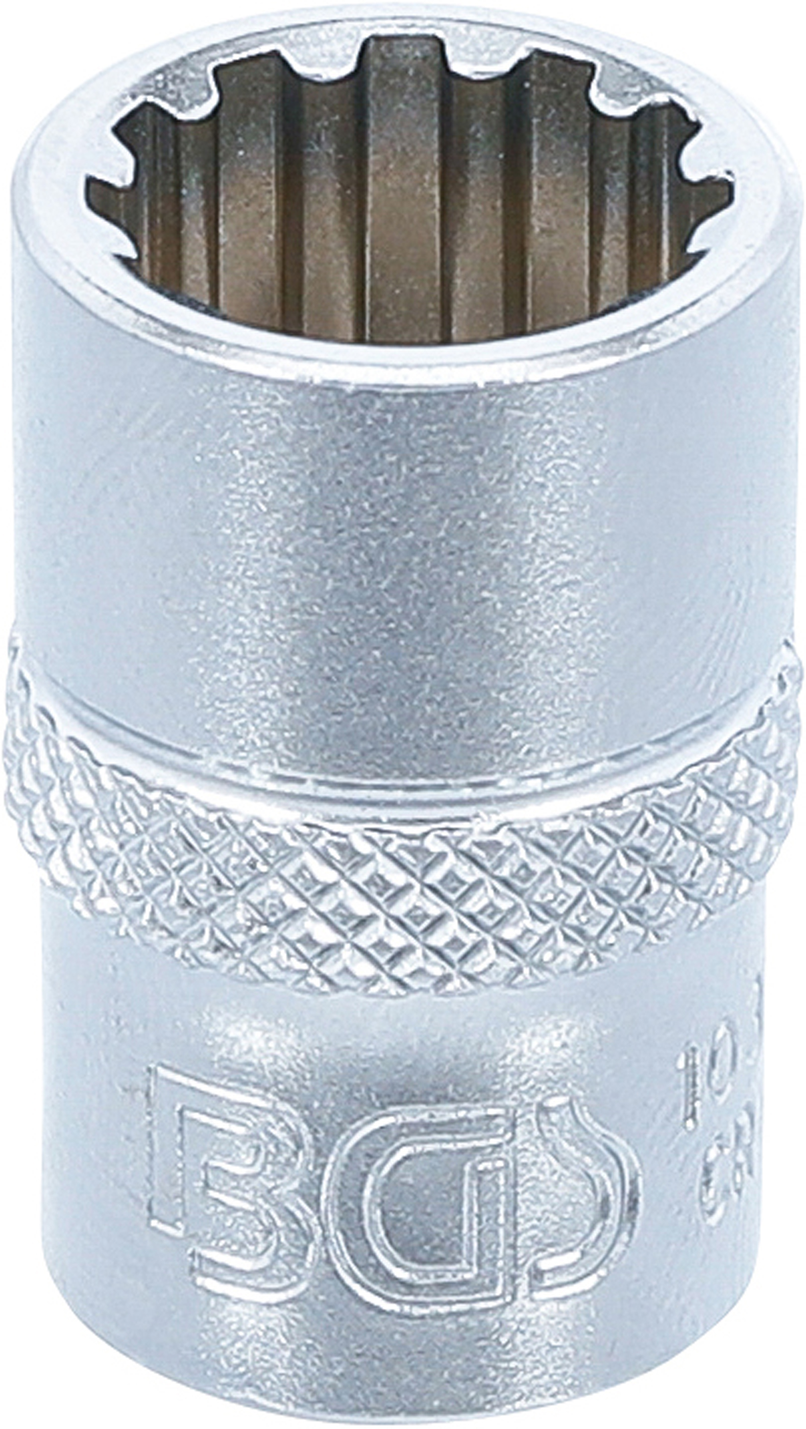 BGS Steckschlüssel-Einsatz Gear Lock | Antrieb Innenvierkant 10 mm (3/8") | SW 12 mm