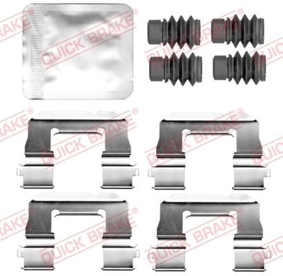 Zubehörsatz, Scheibenbremsbelag